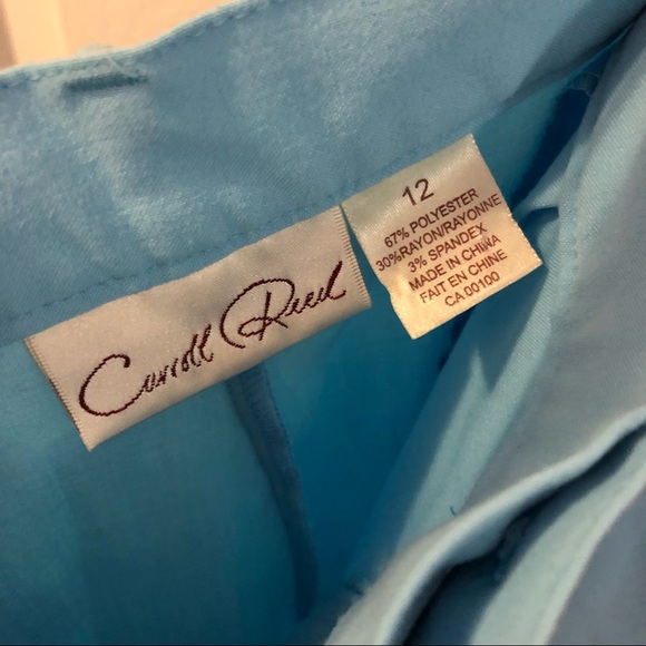 💫Vintage💫 Carroll Reed Pants, "Sky" Blue, Size 12 - Picture 5 of 6